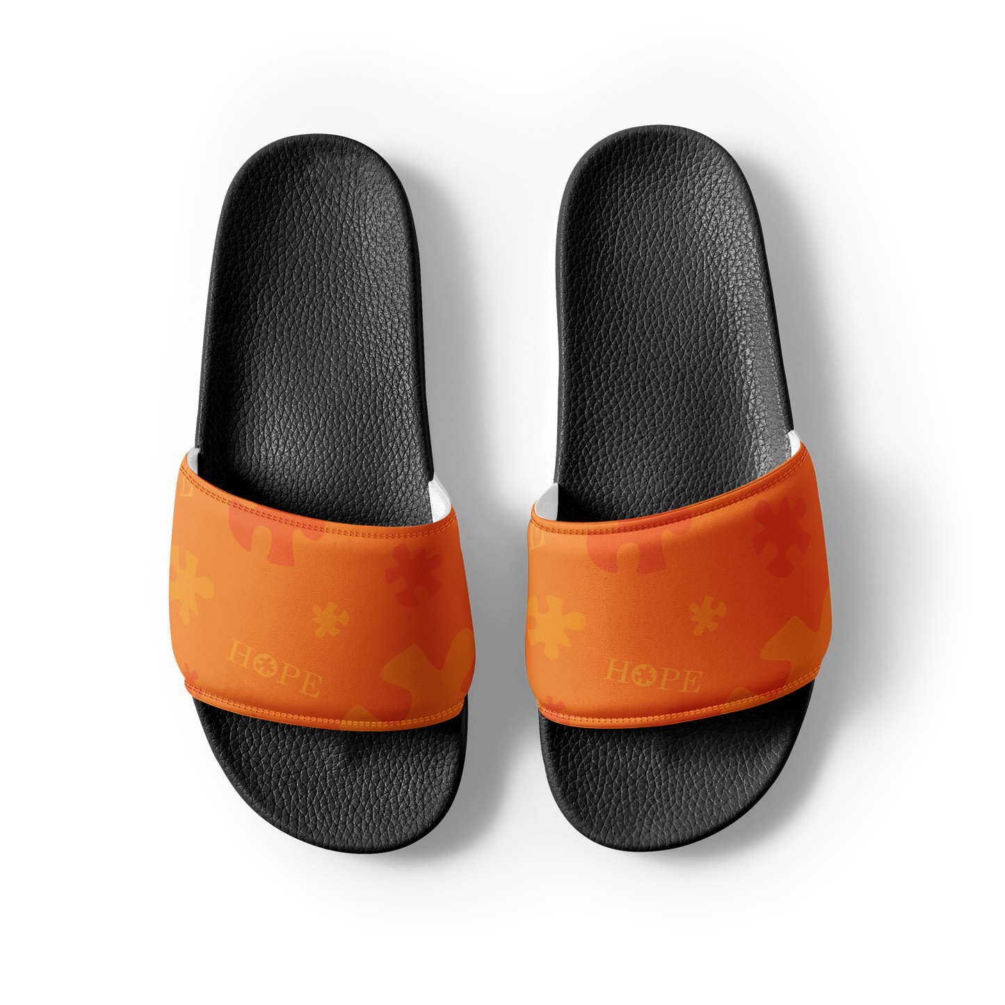 Hope Orange Men’s slides