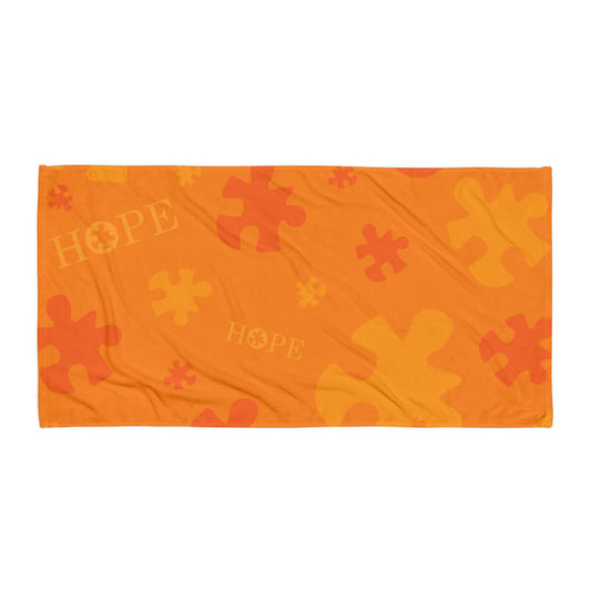 Hope Orange Towel