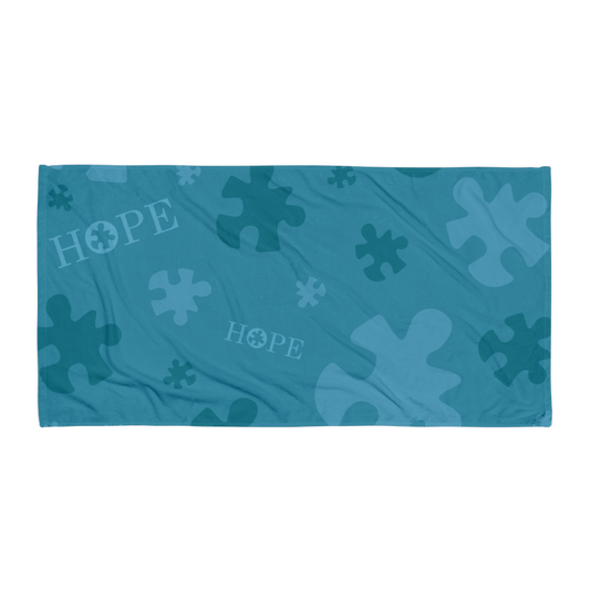 Hope Blue Towel