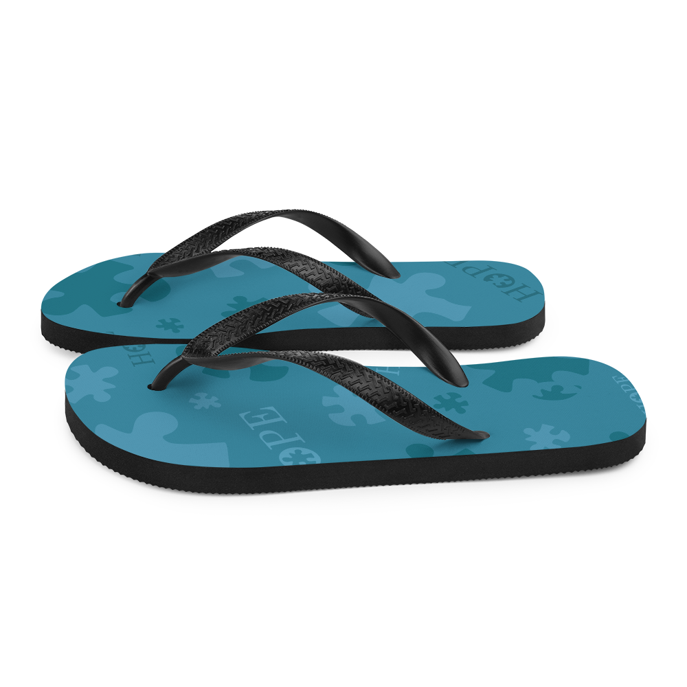 Hope Blue Flip-Flops