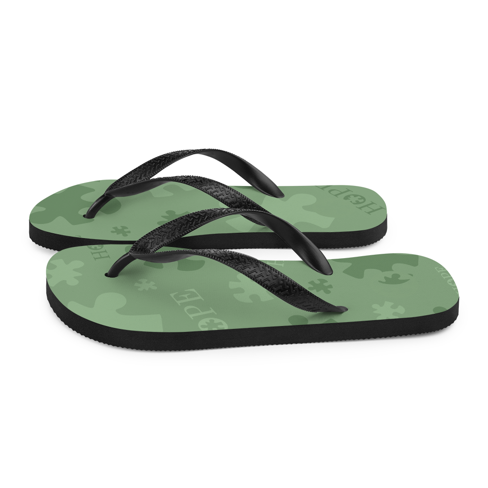 Hope Green Flip-Flops