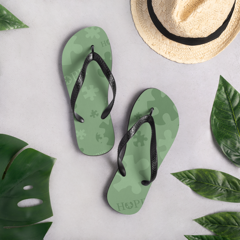 Hope Green Flip-Flops