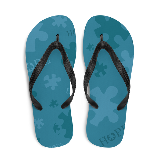 Hope Blue Flip-Flops