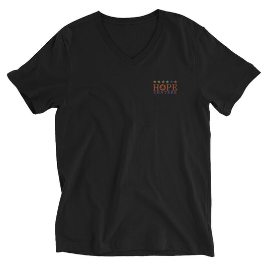 The Hope Centers Unisex Short Sleeve V-Neck T-Shirt