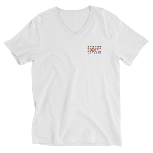 The Hope Centers Unisex Short Sleeve V-Neck T-Shirt