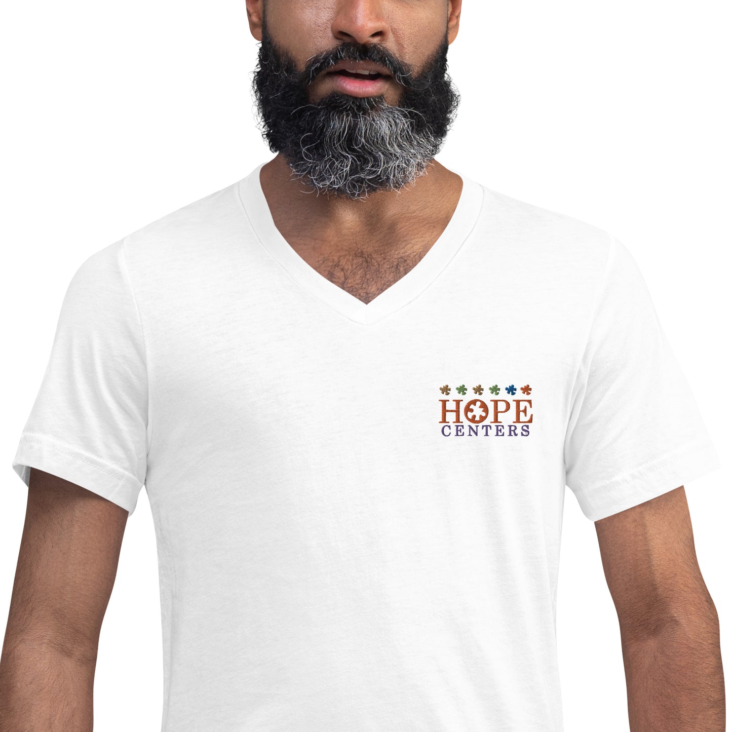 The Hope Centers Unisex Short Sleeve V-Neck T-Shirt