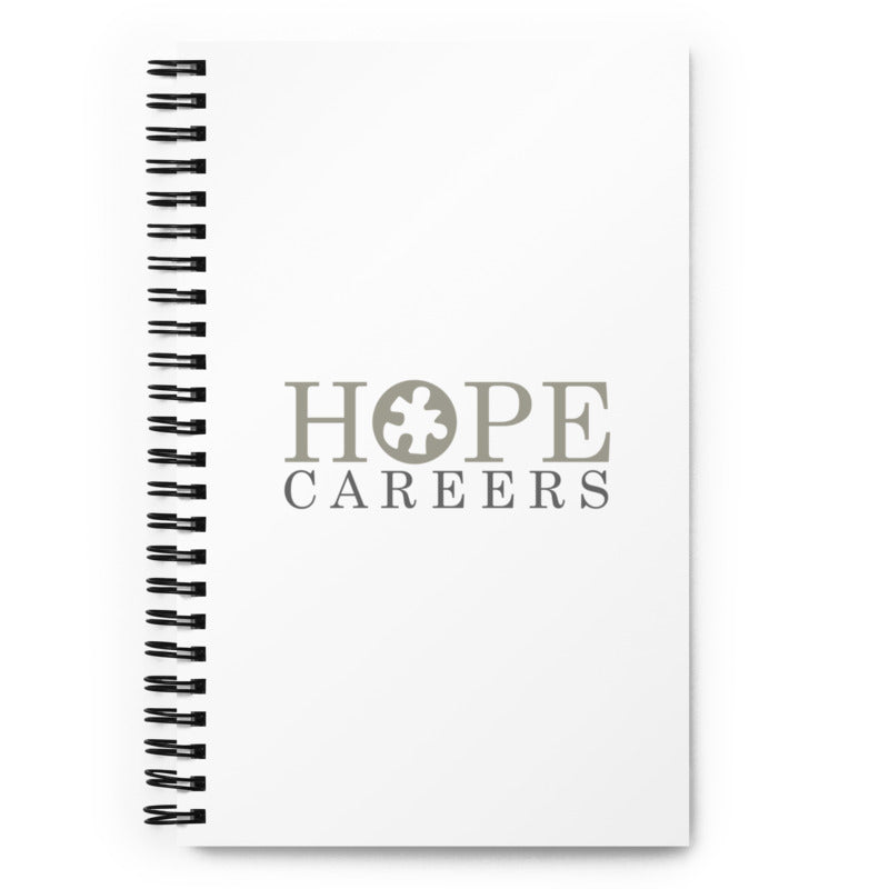 Spiral Notebook Hope Careers